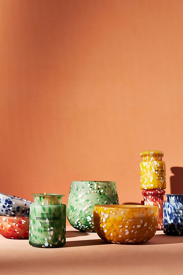 Anthropologie + Apothecary 18 Glass Jar Candle