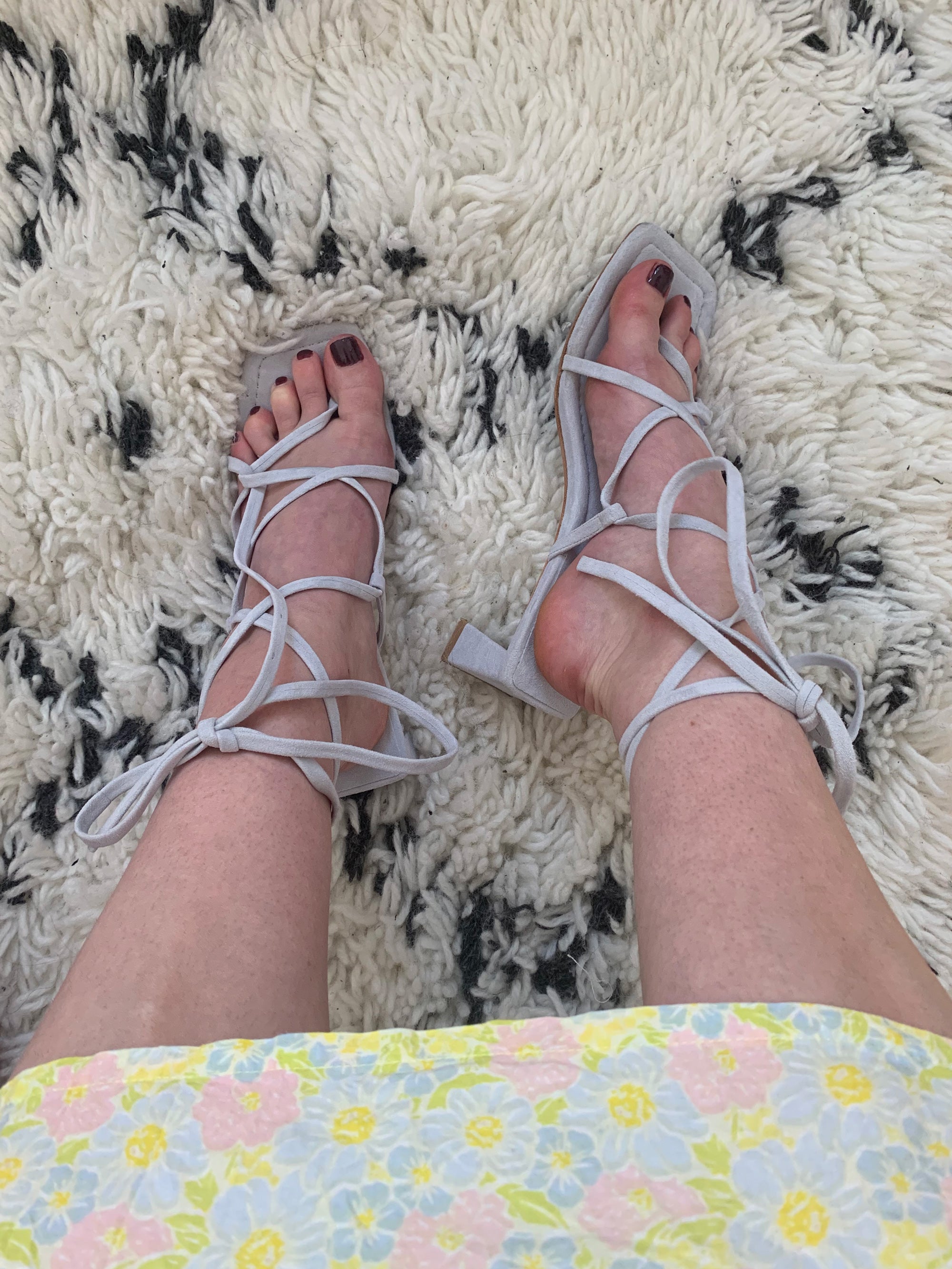 Comfortable on sale strappy shoes