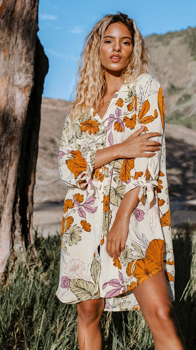 Cupshe + Oaklyn Buttoned Shirt Dress