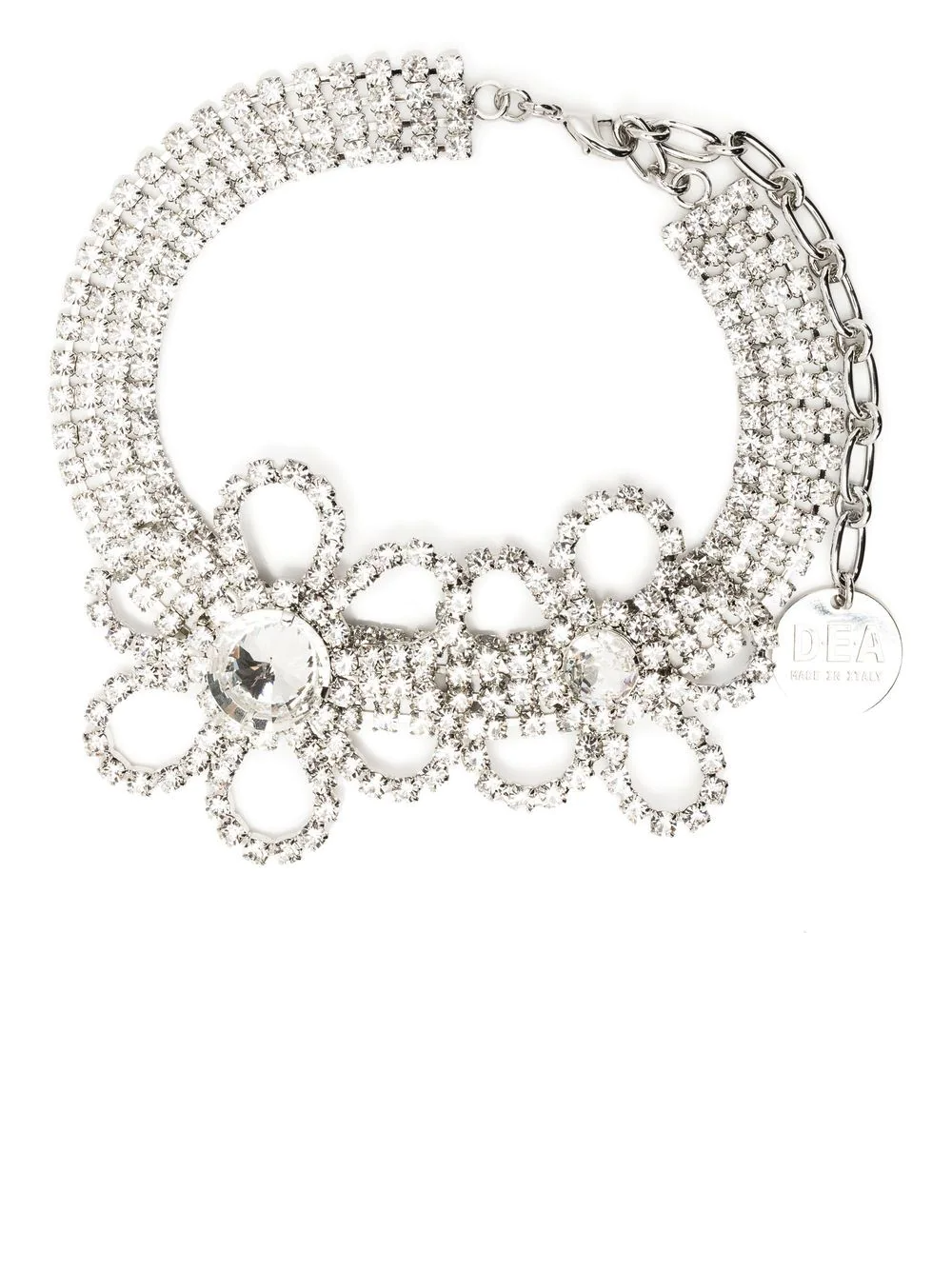Dea + Argento crystal choker necklace