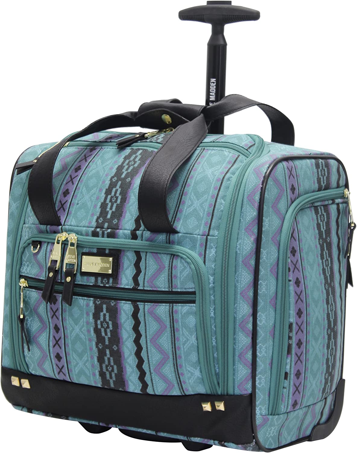 Steve Madden   Steve Madden Carry On Weekender Rolling Bag