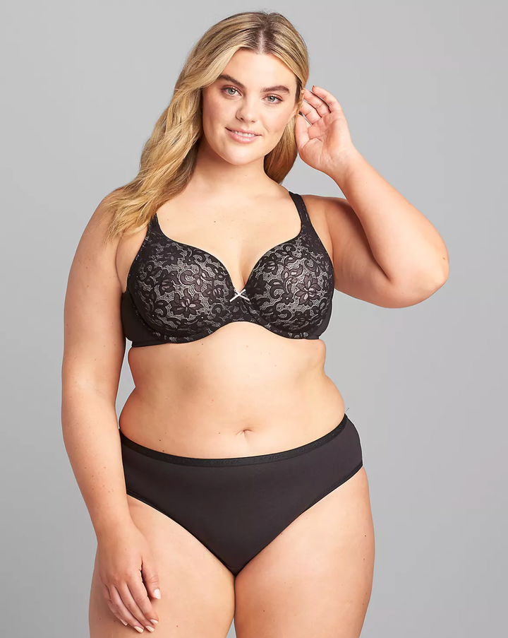 Cacique Plus Size T-Shirt Bra - Lightly Lined Wireless Pullover