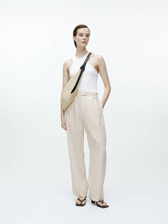 Women Linen Trousers  Buy Women Linen Trousers online in India