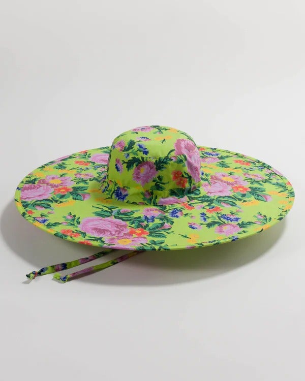 Baggu + Lime Rose Packable Sun Hat