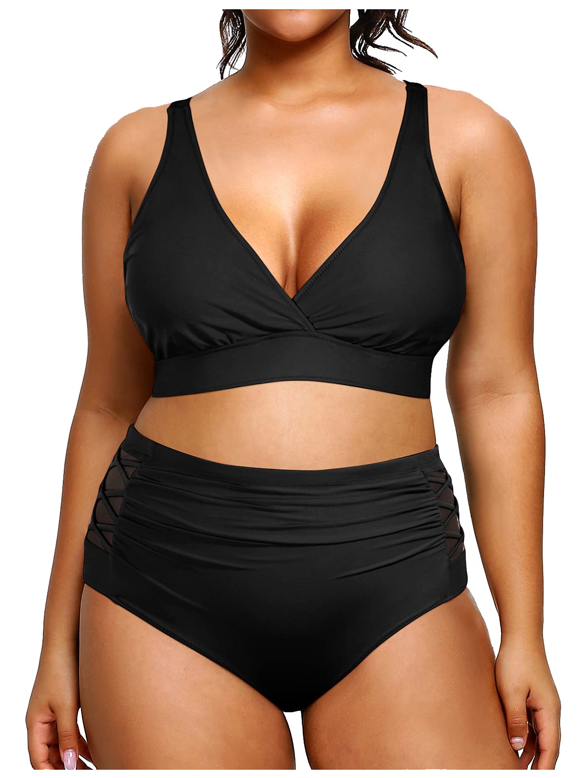Younique + Plus Size Two Piece Bathing Suit