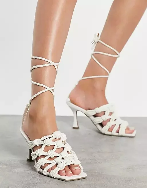Designer rope heels discount
