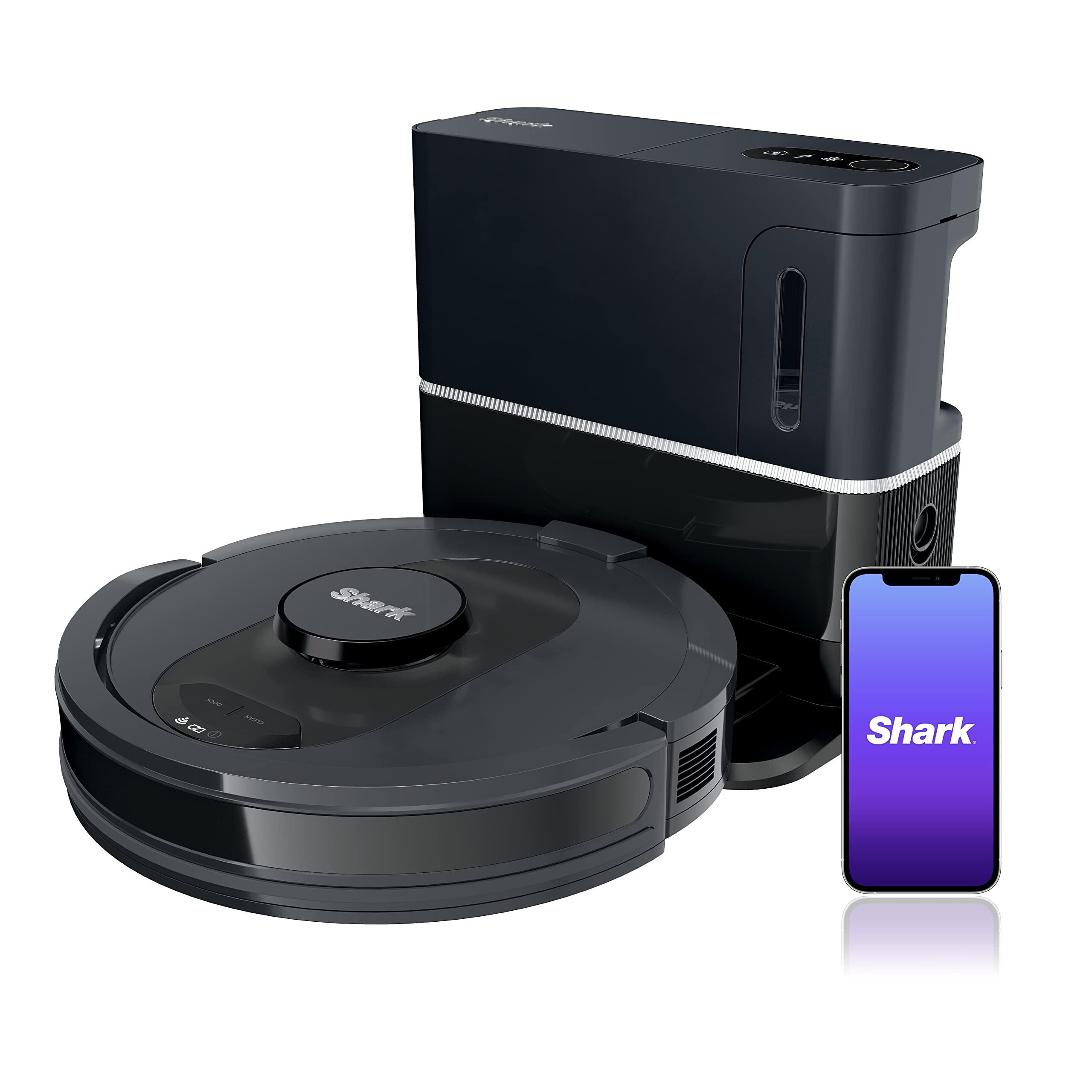 SharkNinja + AV2501S AI Robot Vacuum with HEPA SelfEmpty Base