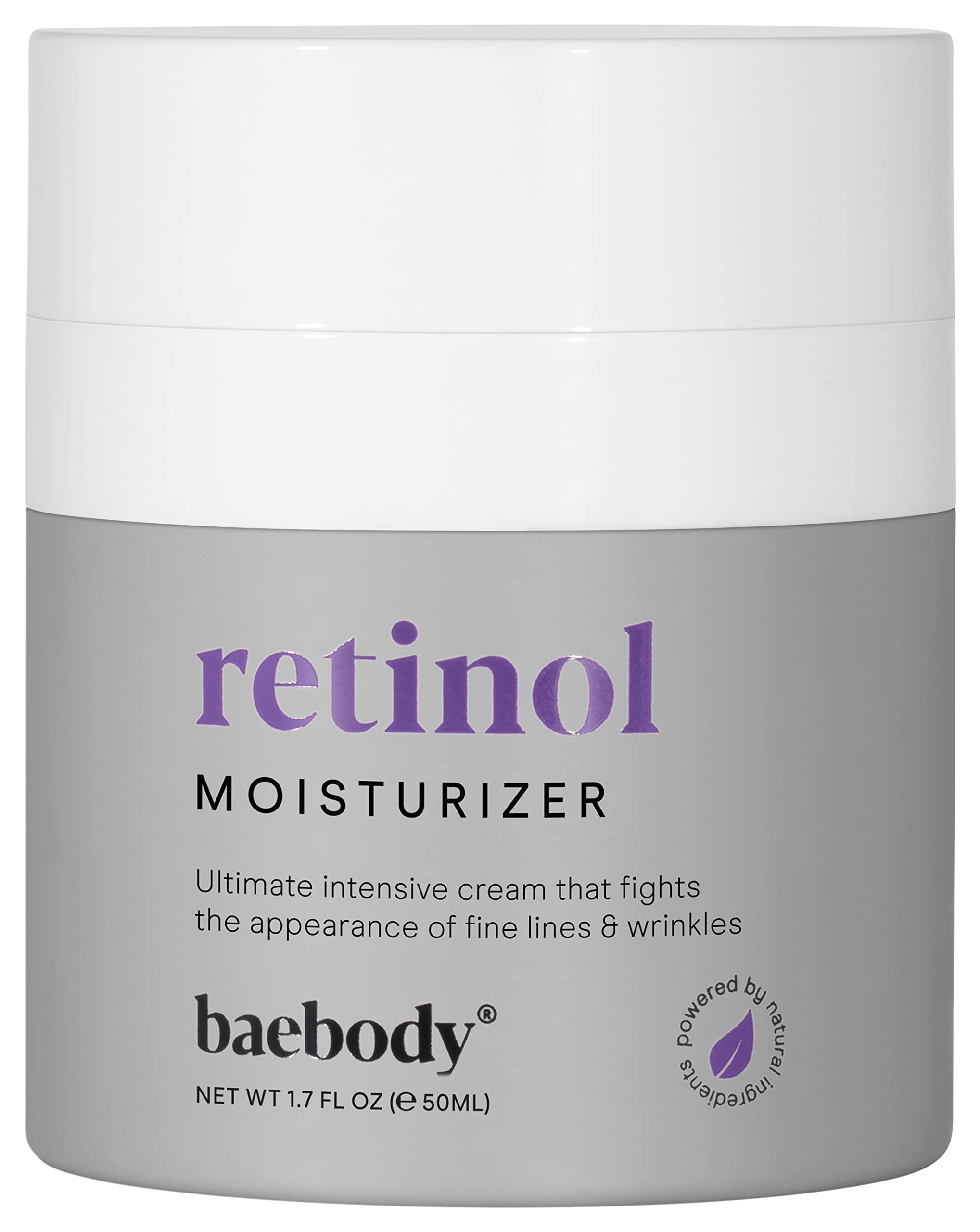 Baebody + Retinol Moisturizer Cream for Face, Neck and Décolletage