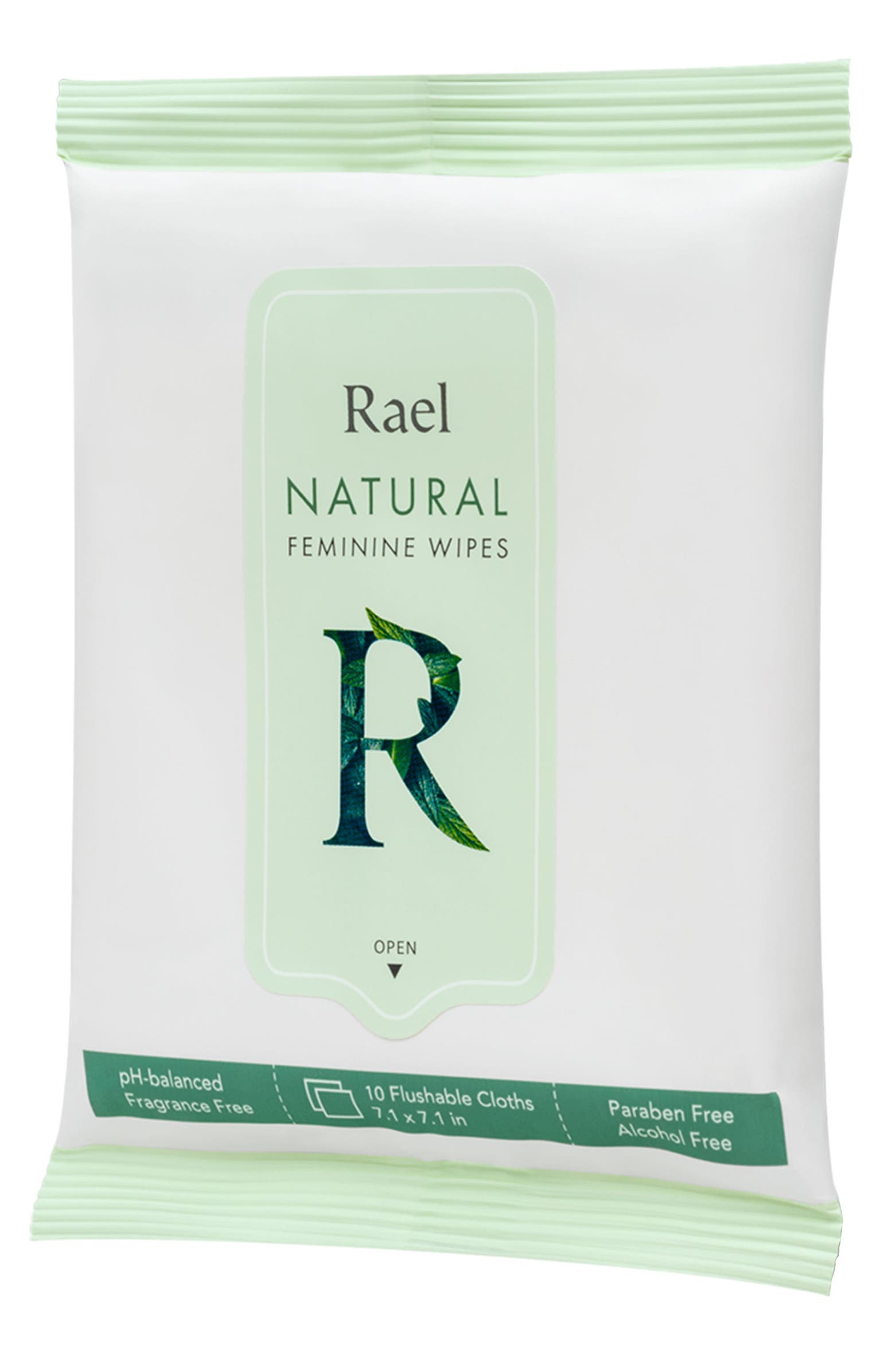 Rael + Natural Feminine Cleansing Wipes