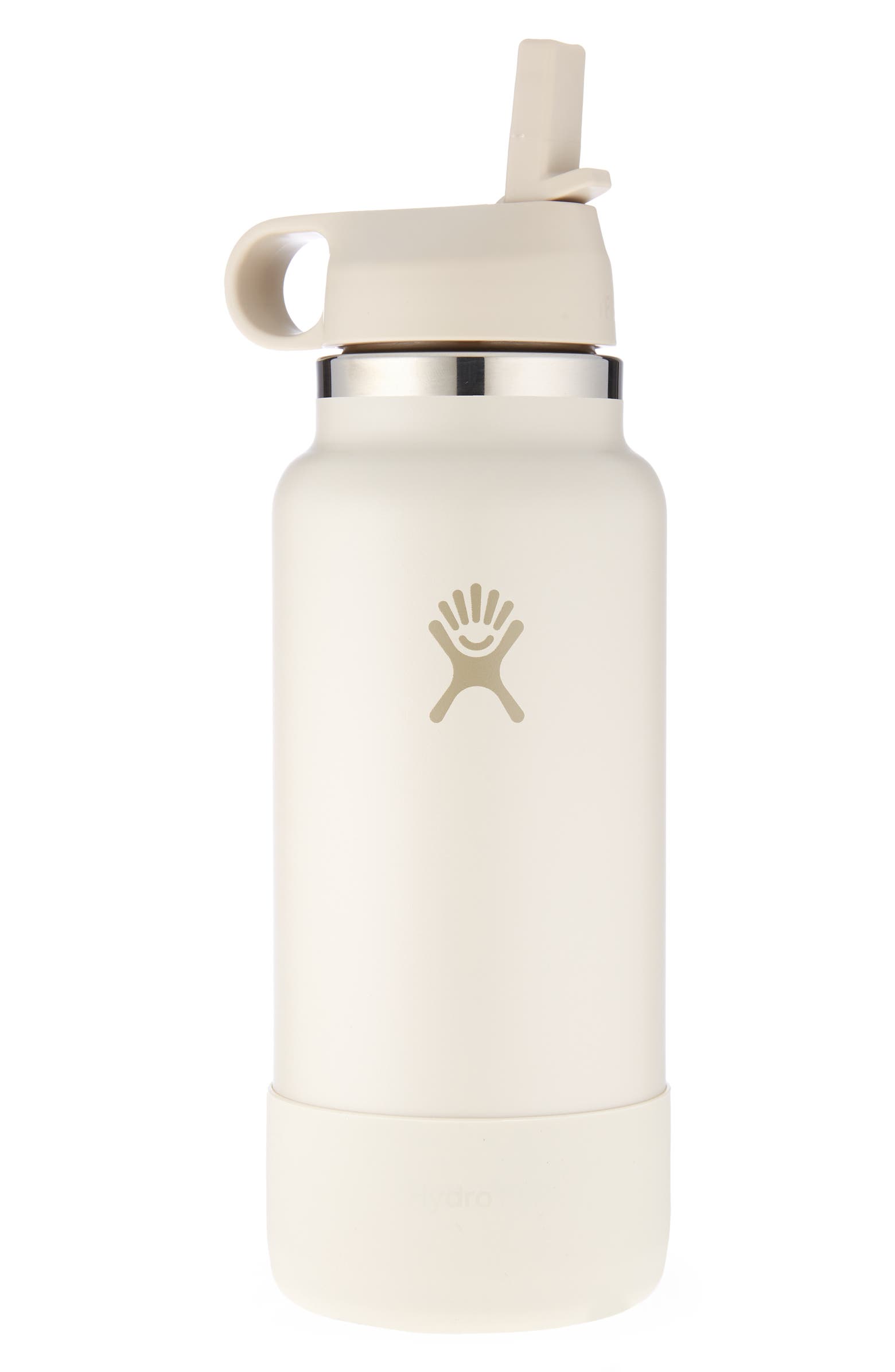 Hydro Flask 32-Ounce Wide Mouth Water Bottle with Straw Lid