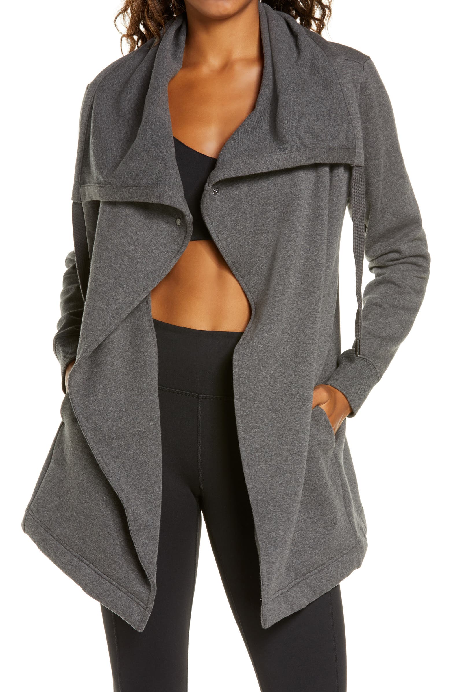 Zella + Amazing Cozy Wrap Jacket