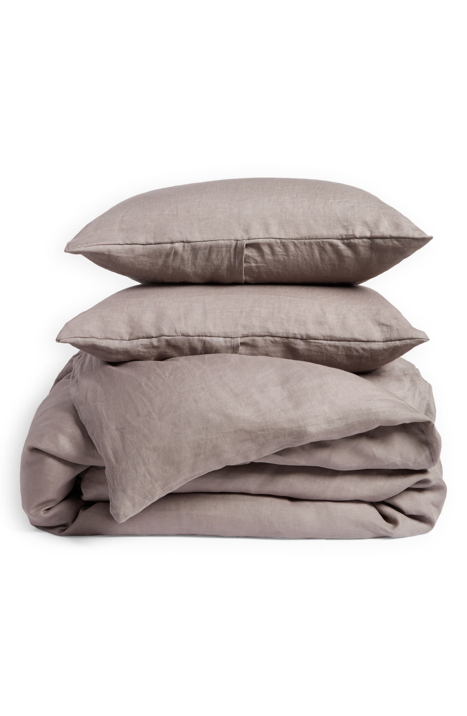 Nordstrom + Linen Duvet Cover & Shams Set