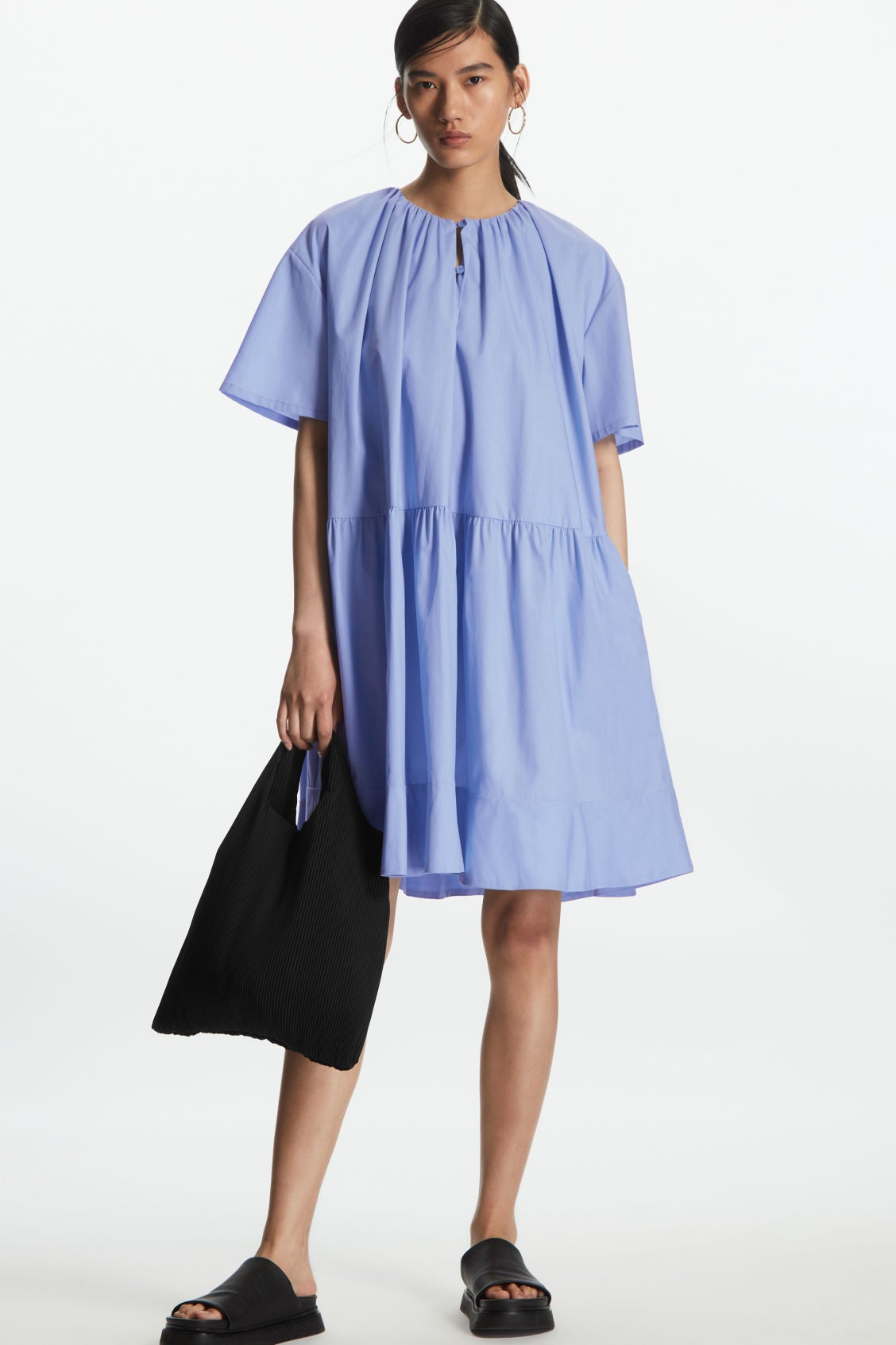 COS + Oversized Tiered Dress