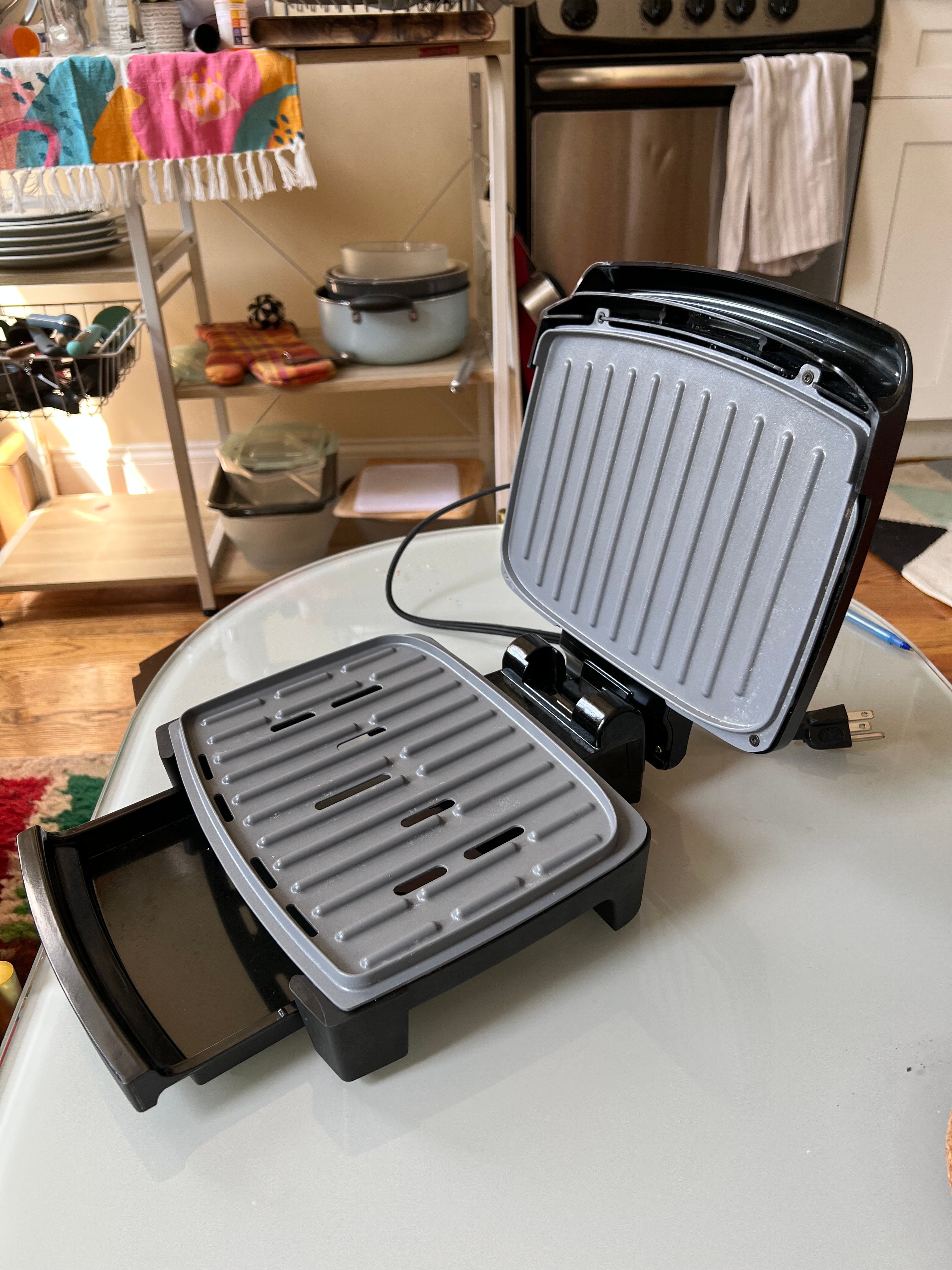 george foreman waffle grill