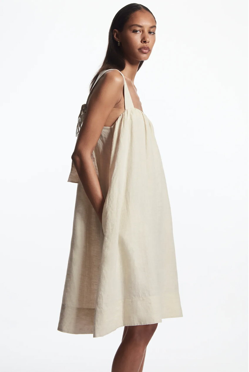 Cos 2025 gathered dress