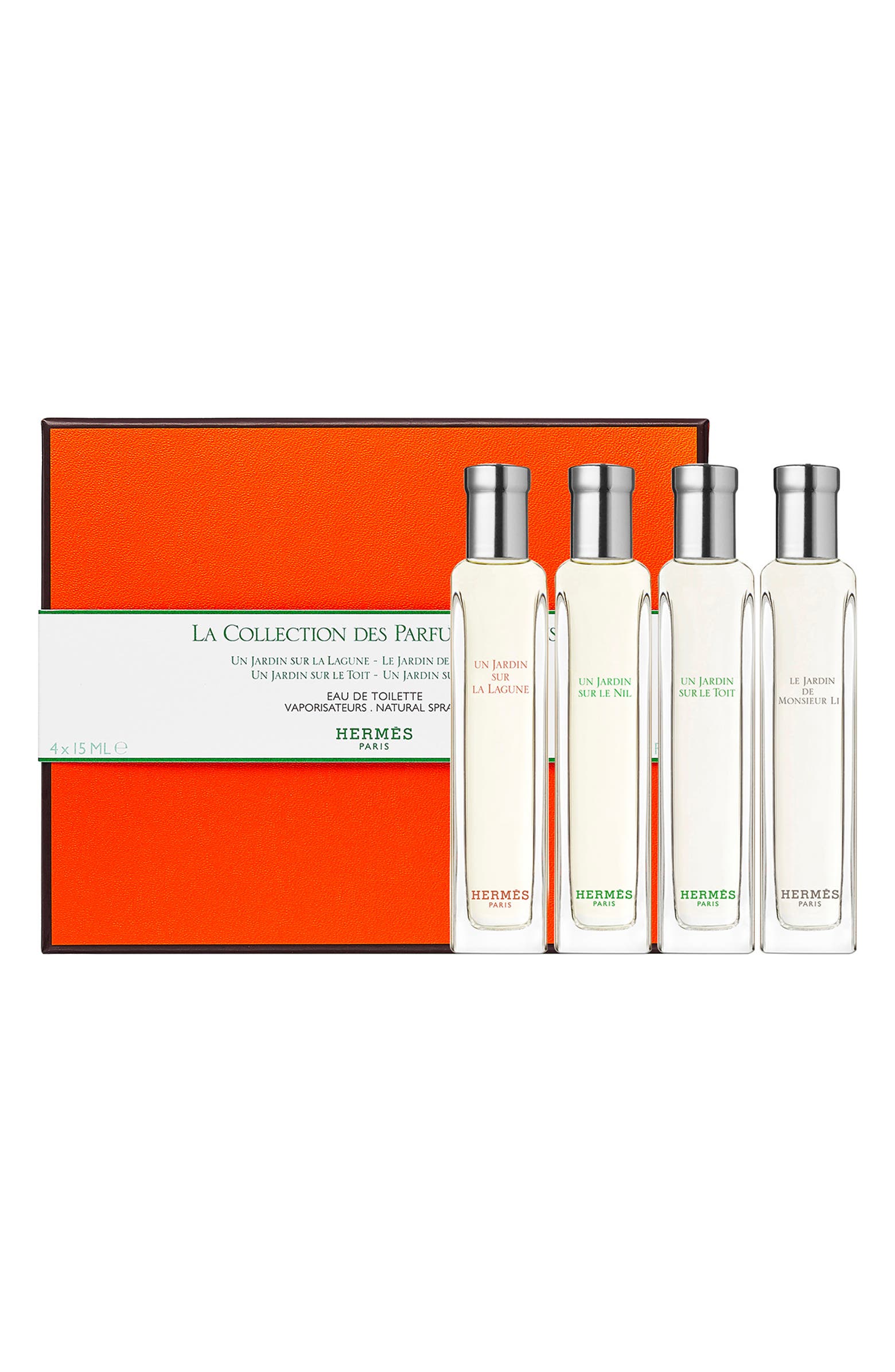 HERMES Hermes Nomad Perfume Set 15ml × 4 Hermès Exclusive Nomad Set of 4 Garden-Perfumes x 15ml