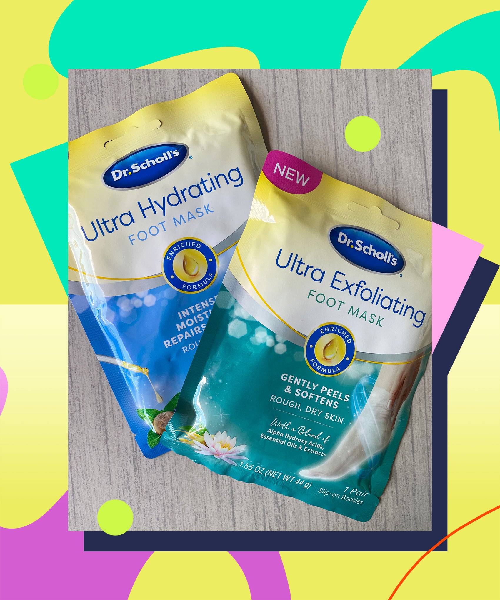 Dr. Scholl's Exfoliating Foot Mask  Review 2022