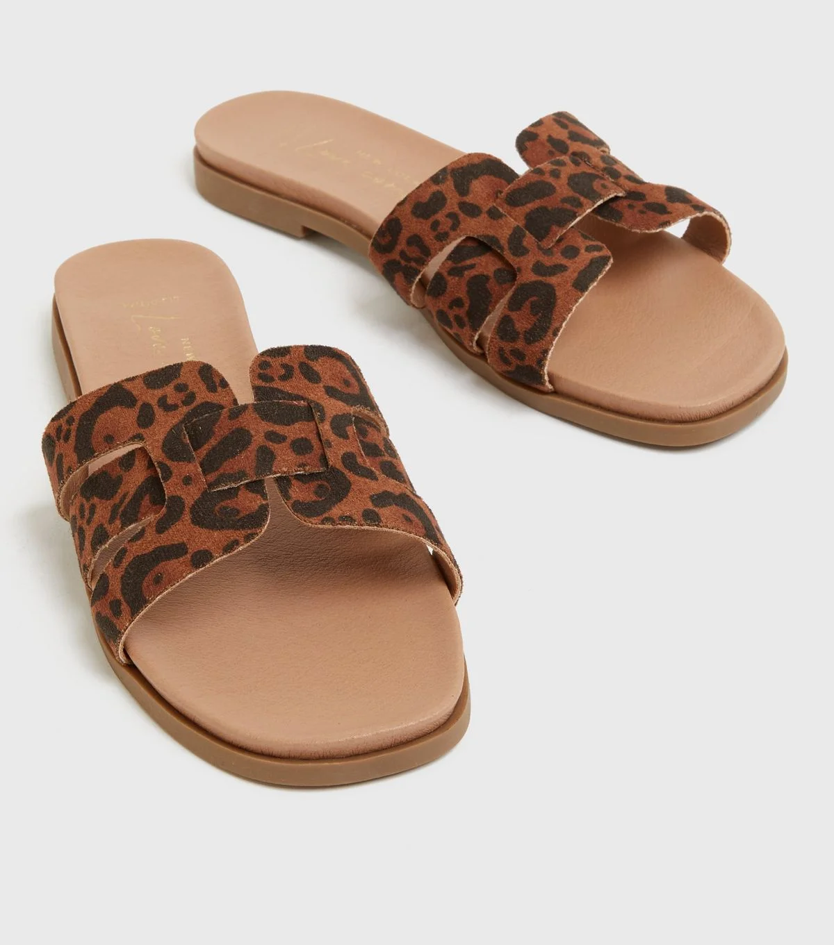 Wide fit 2025 animal print sandals
