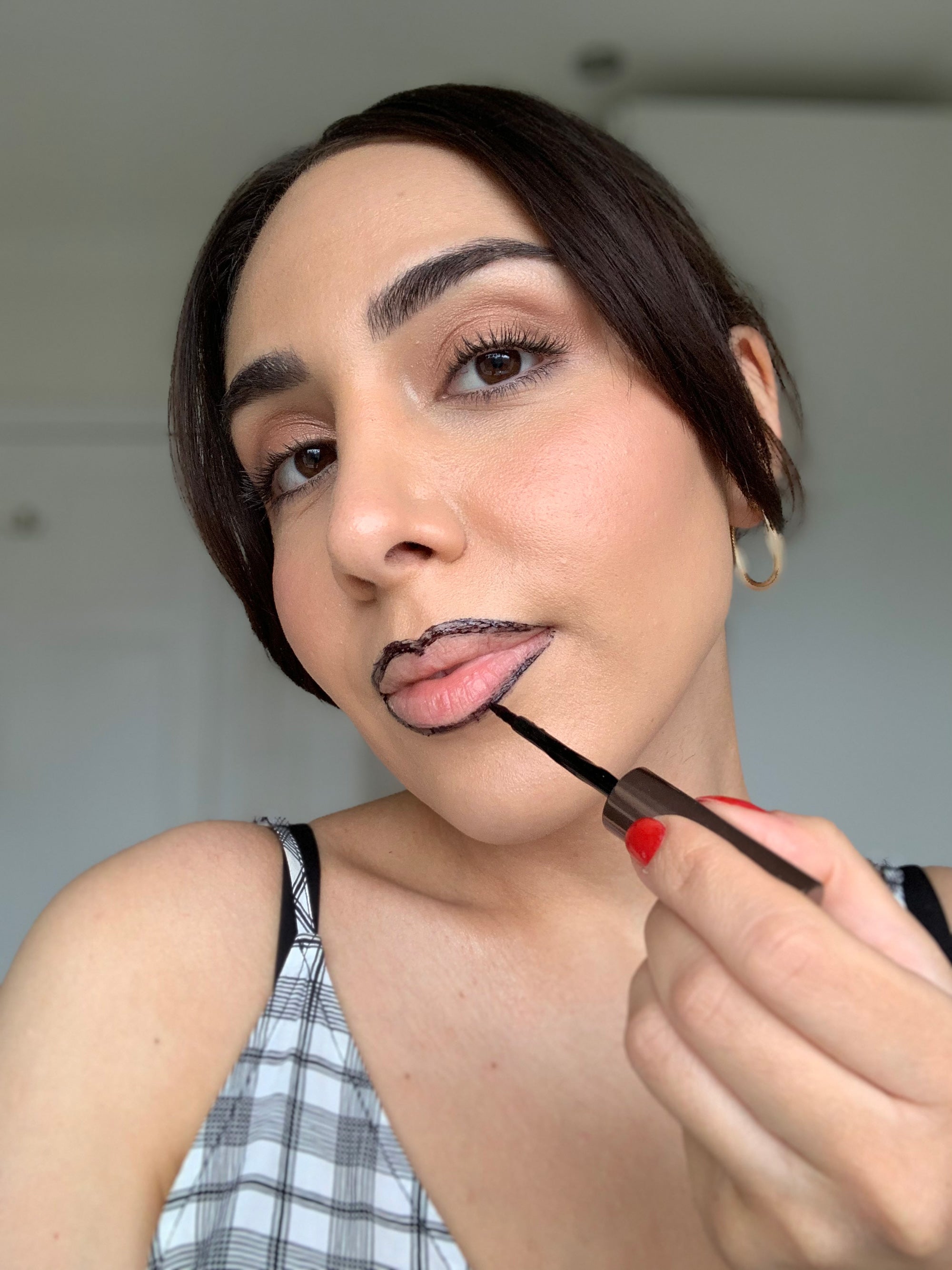 This peel off lip liner tattoo by @SACHEU Beauty is legit and I'm IN ... |  TikTok