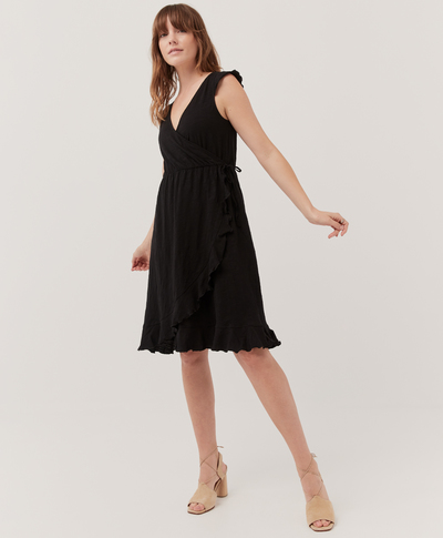 PACT + Easy Wrap Dress
