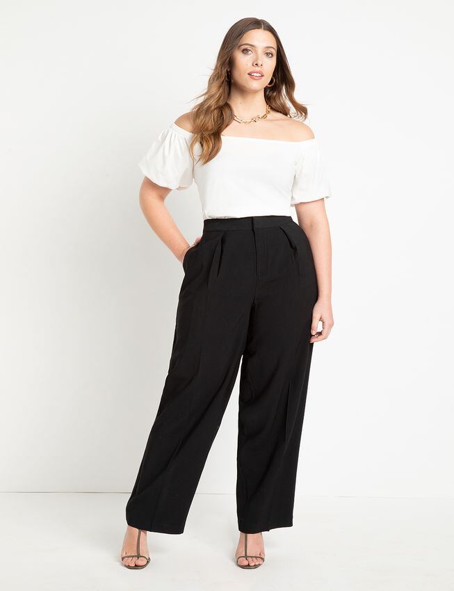Victoria High Waisted Textured Dress Pants - Black | Fashion Nova, Pants |  Fashion Nova