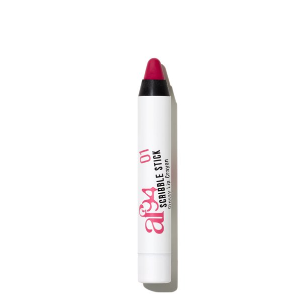 af94 + Scribble Glossy Lipstick Crayon, Queen Cherry