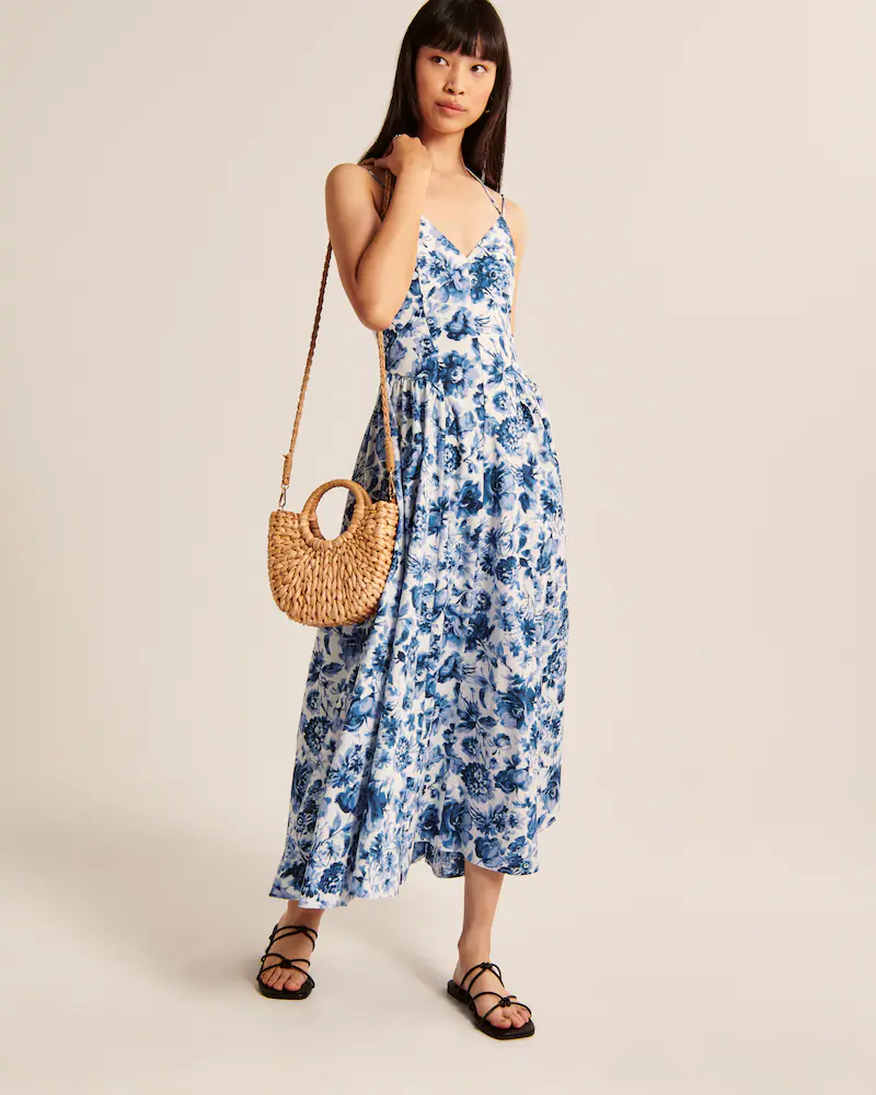 abercrombie maxi dress