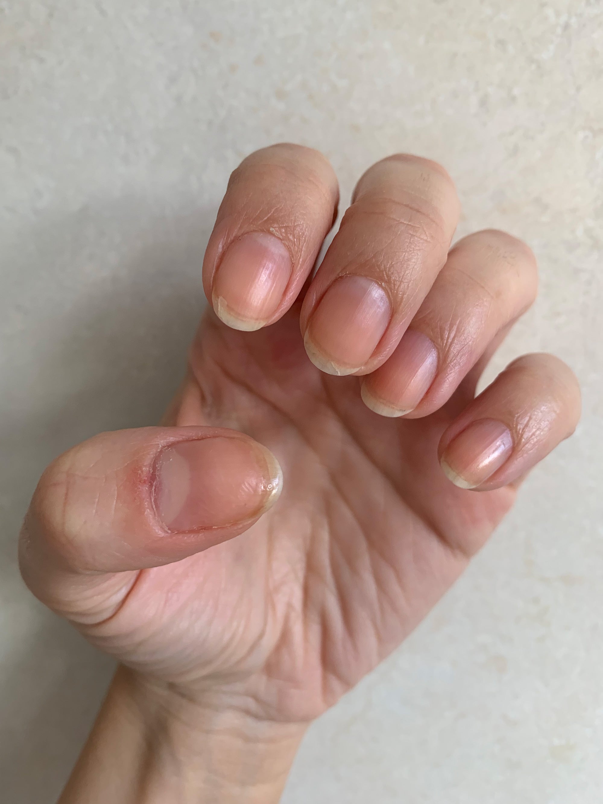 Cuticle area lifting 😬 follow for more nail tips 😉 #nailtech #nailex... |  TikTok