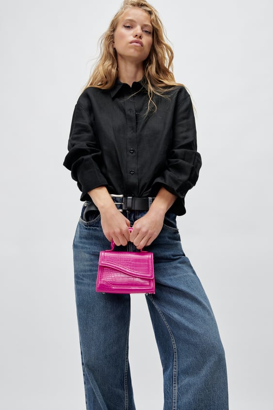 Zara mini city bag discount