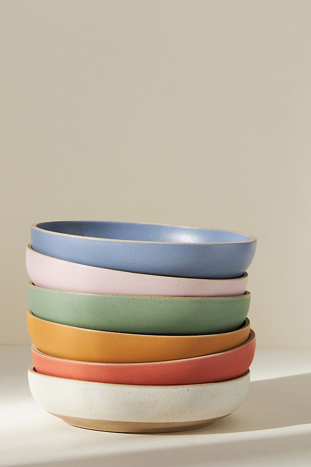 Anthropologie + Hayes Pasta Bowls, Set of 4