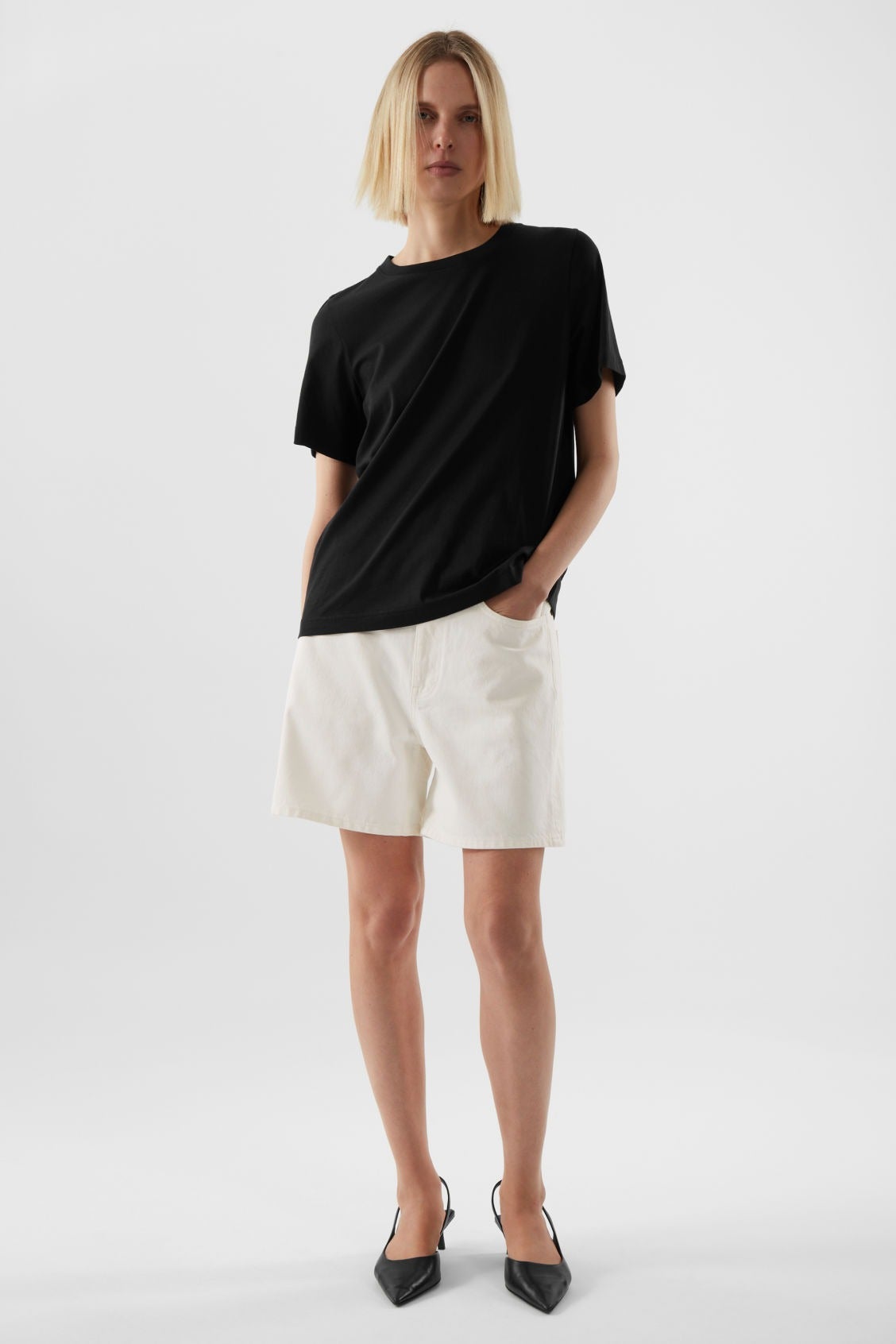 COS + RelaxFit Denim Shorts