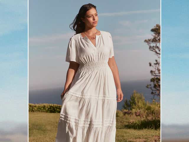 Anthropologie The Somerset Maxi Dress: Linen Edition