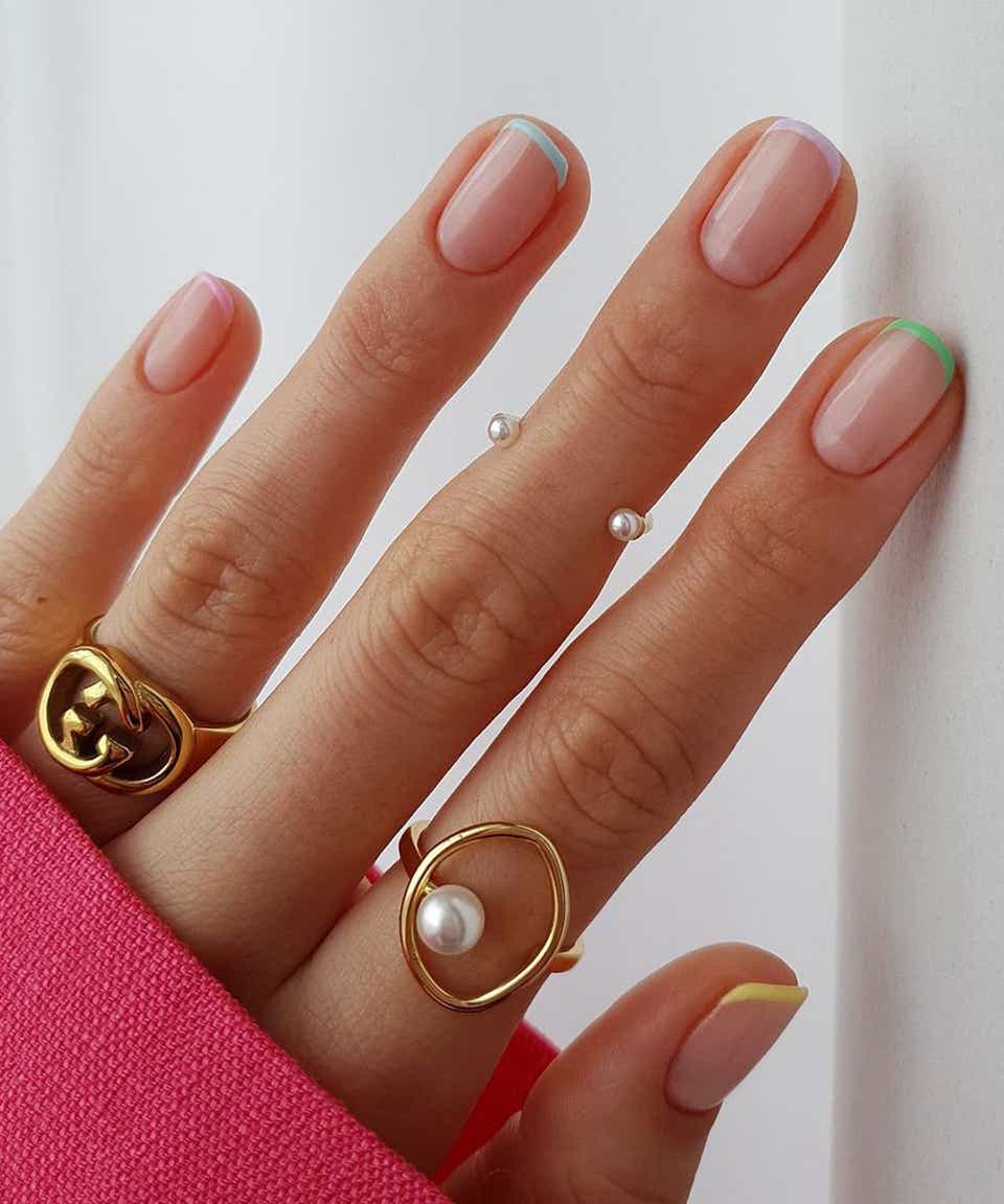 The Italian Manicure Makes Short Nails Look Much Longer The Italian Manicure Makes Short Nails Look Much Longer