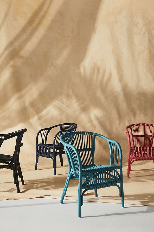 Anthropologie Pari Rattan Chair