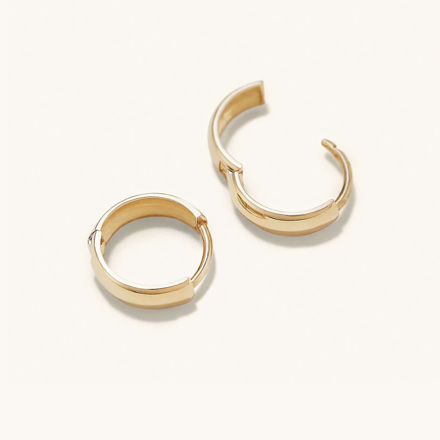 Mejuri + Bold Huggie Hoops