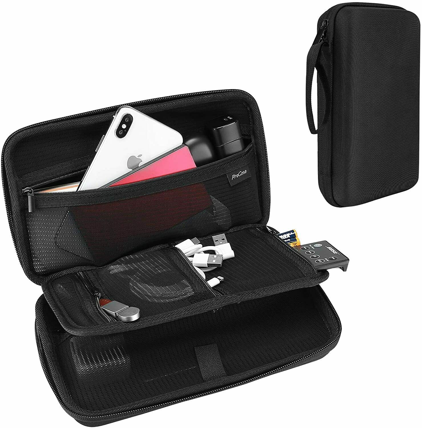ProCase + Hard Travel Tech Organiser Case