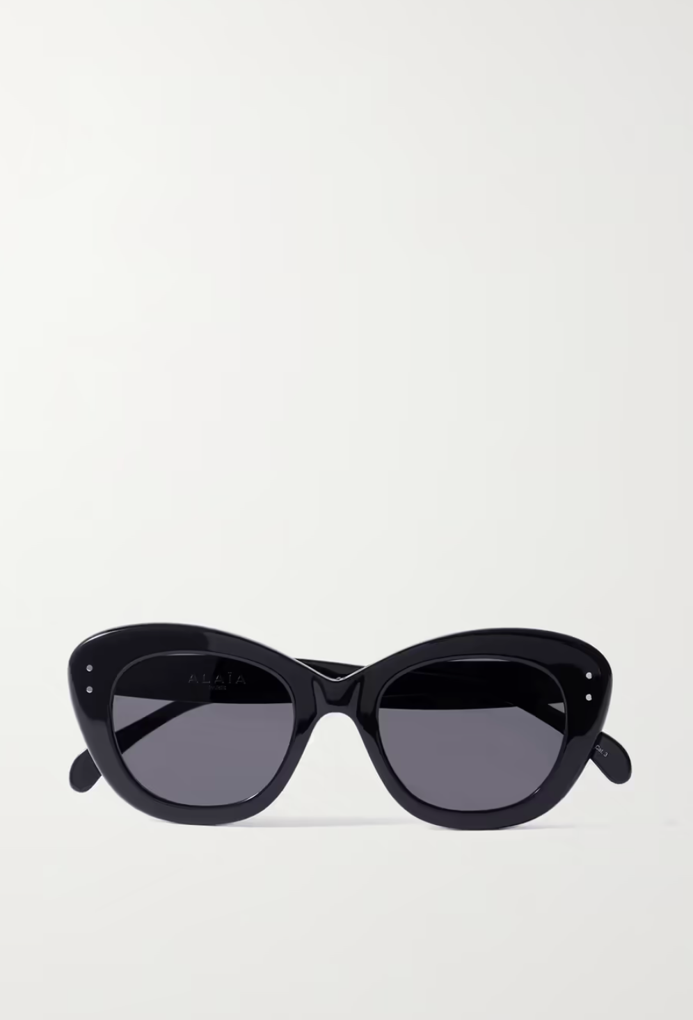 Alaia + Cat-Eye Studded Acetate Sunglasses