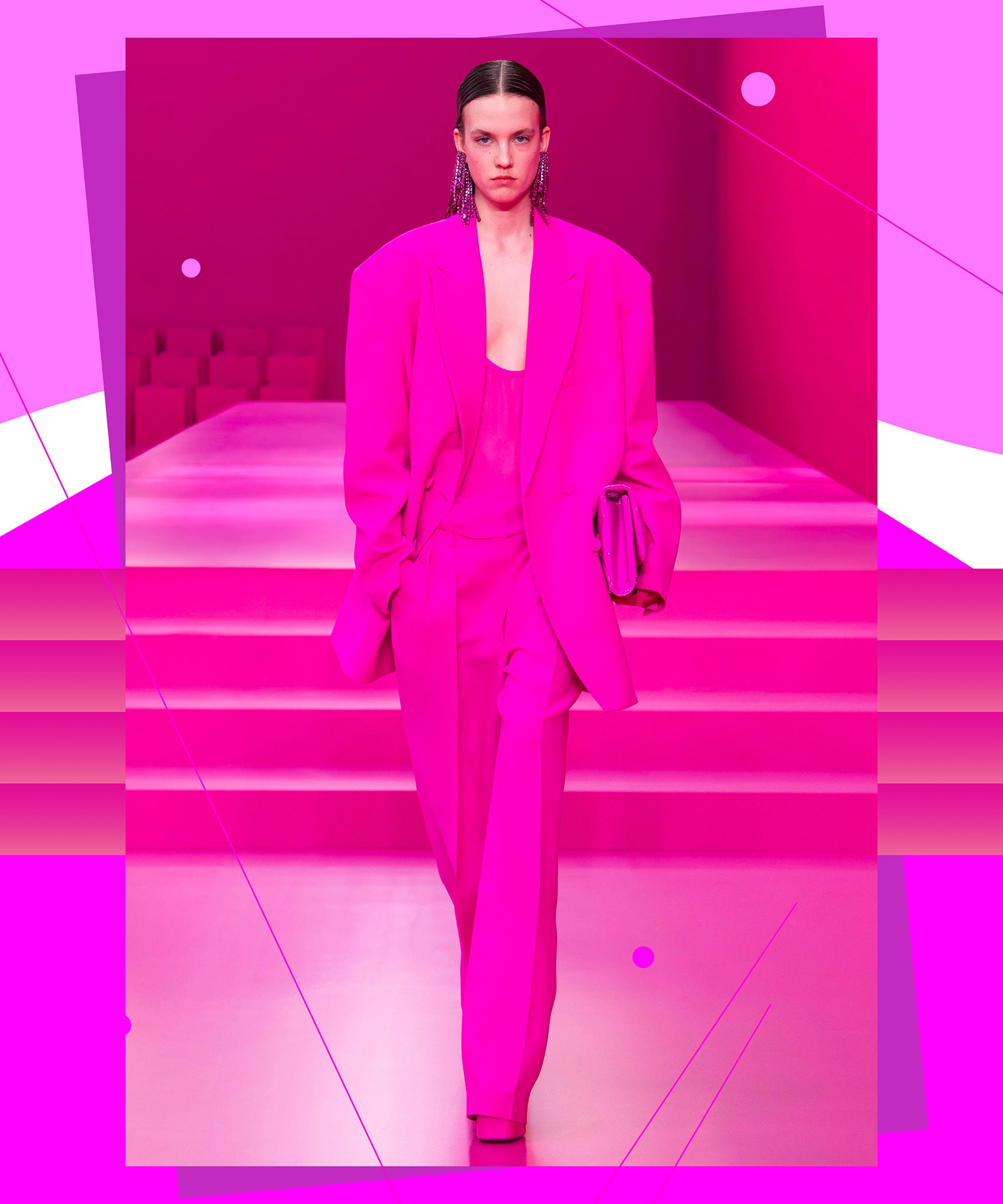 Vibrant Hot Pink Pantone Color