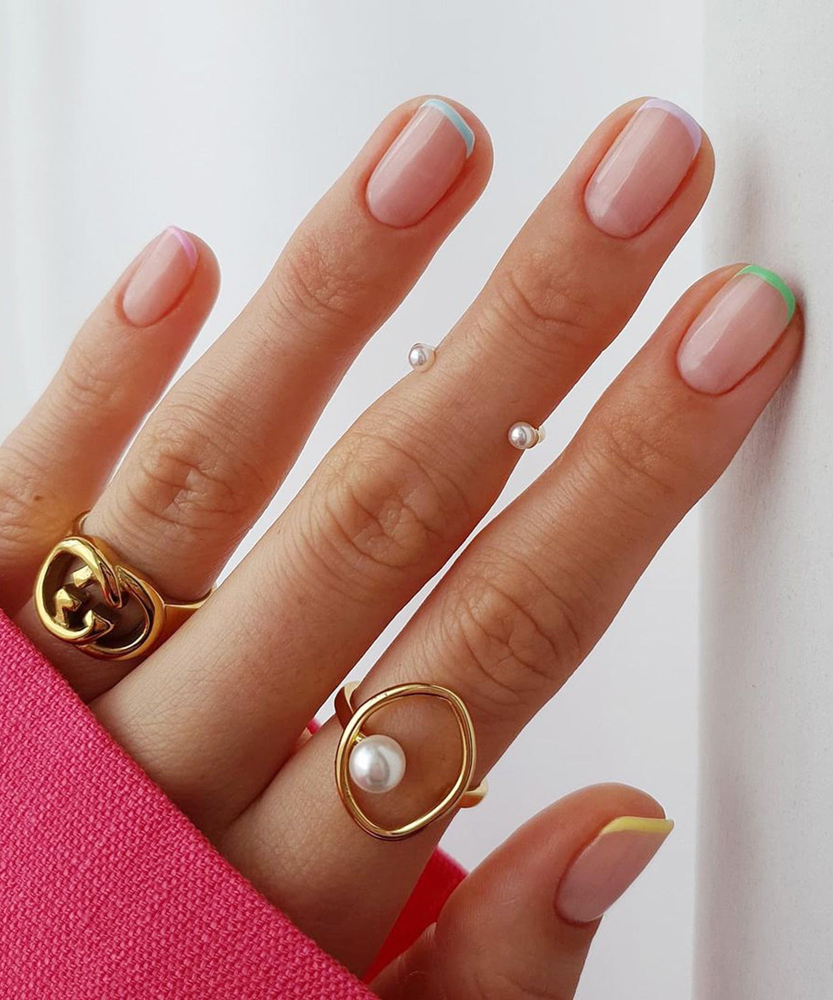 The Italian Manicure Makes Short Nails Look Much Longer The Italian Manicure Makes Short Nails Look Much Longer