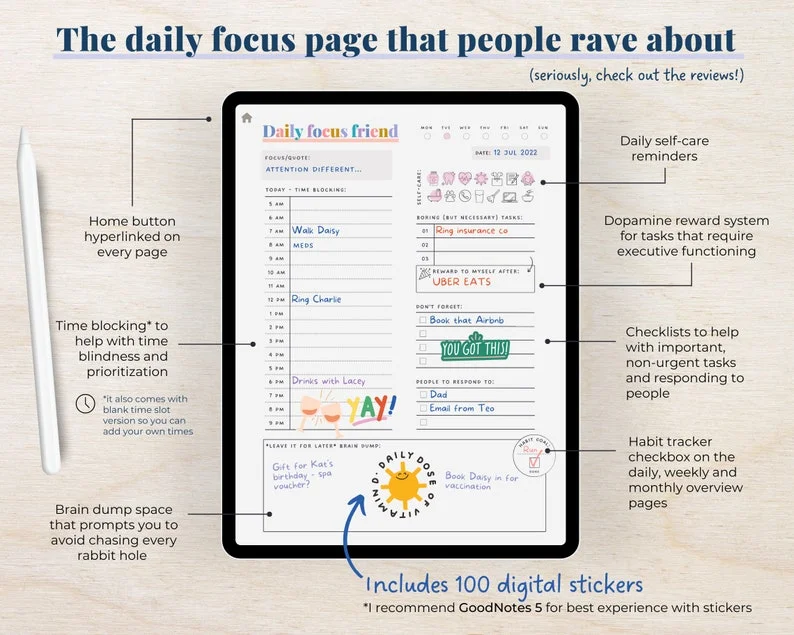 FutureADHD + ADHD Digital Planner For iPad futureadhd-adhd-digital-planner-for-ipad