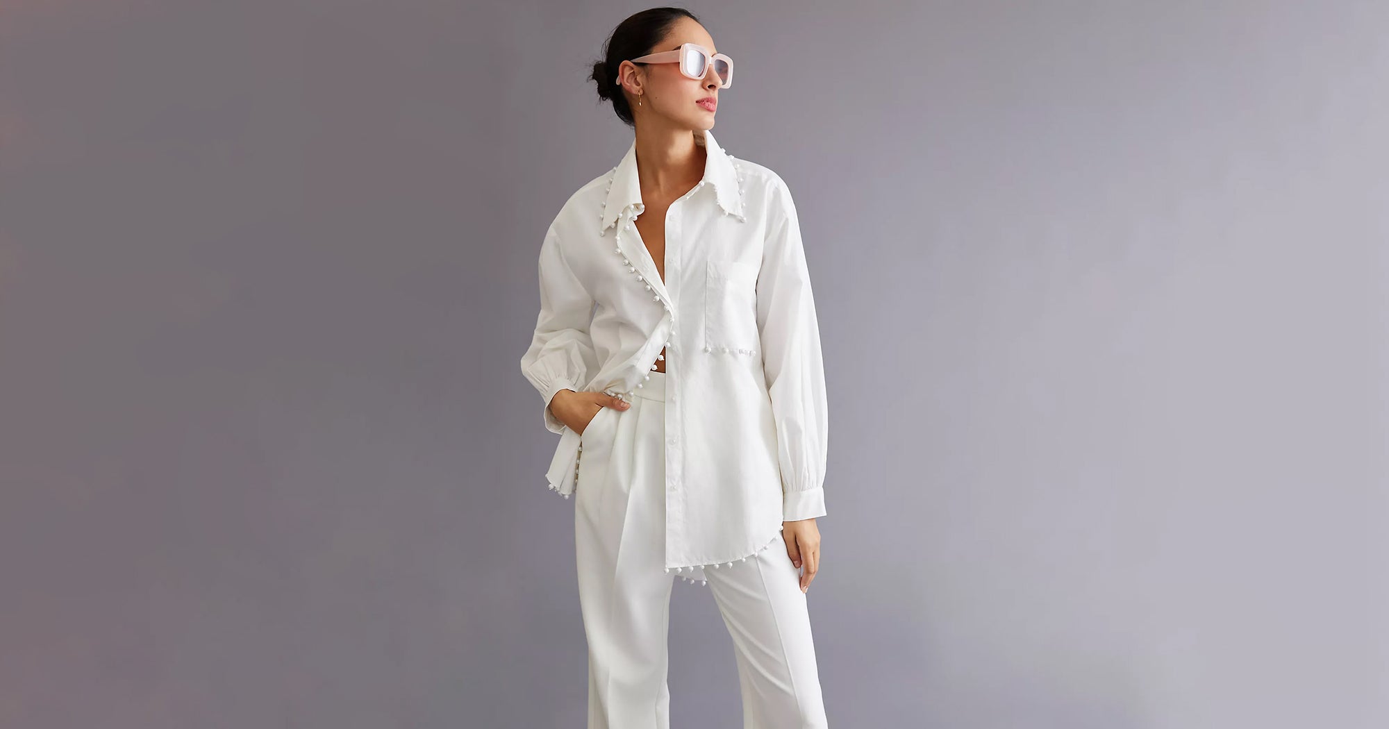 The 15 Best White Button-Down Shirts For Women 2022
