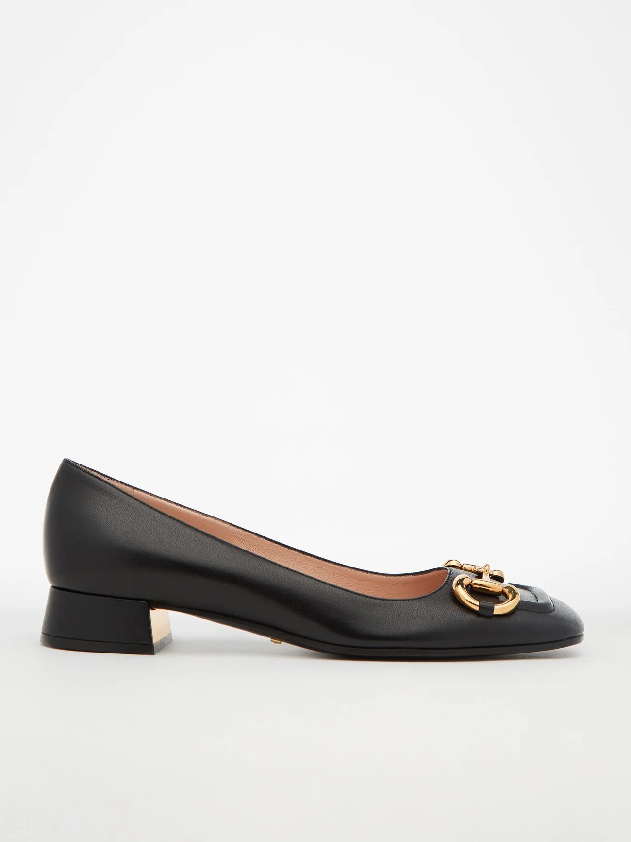 Gucci + Horsebit Leather Pumps