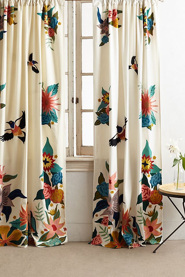 Rebecca Rebouche + Soaring Starlings Curtain