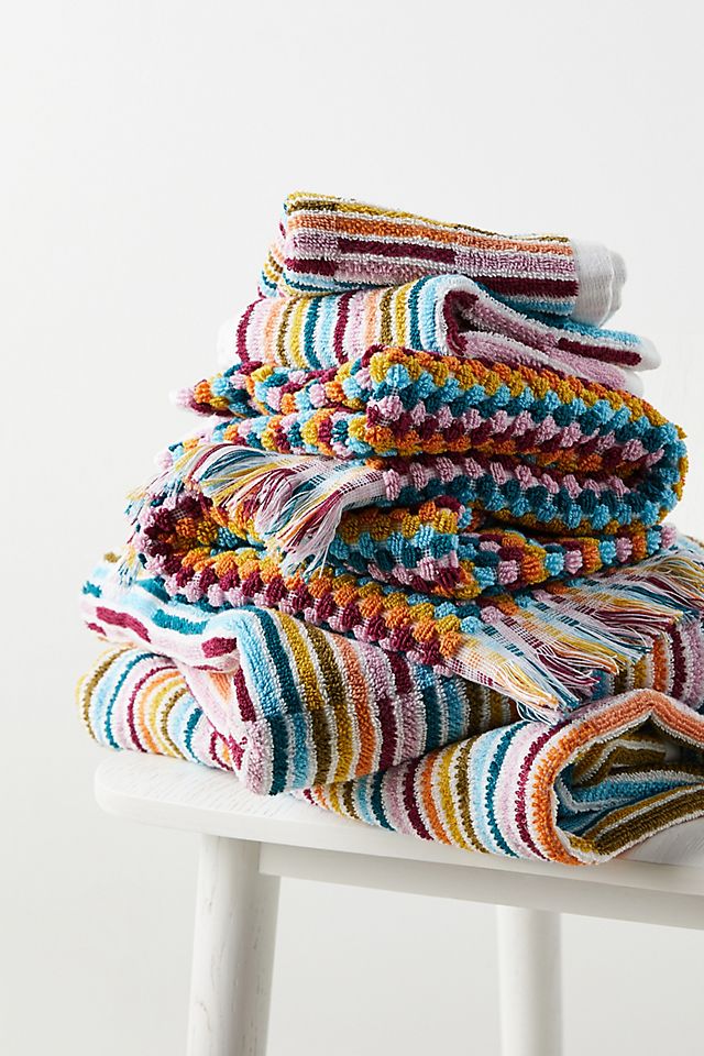 Anthropologie + Rainbow Towels, Set of 6