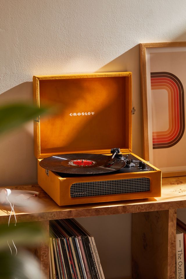 Crosley + UO Exclusive Velvet Voyager Bluetooth Record Player