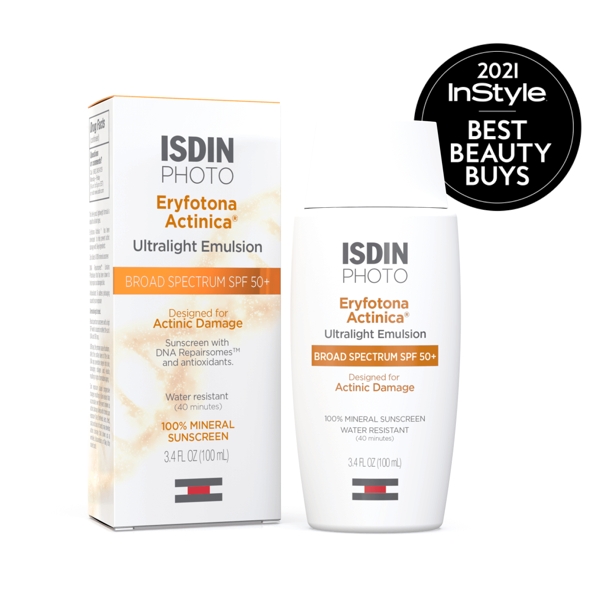 ISDIN Eryfotona Actinica Ultralight Emulsion SPF 50+ Screenshot