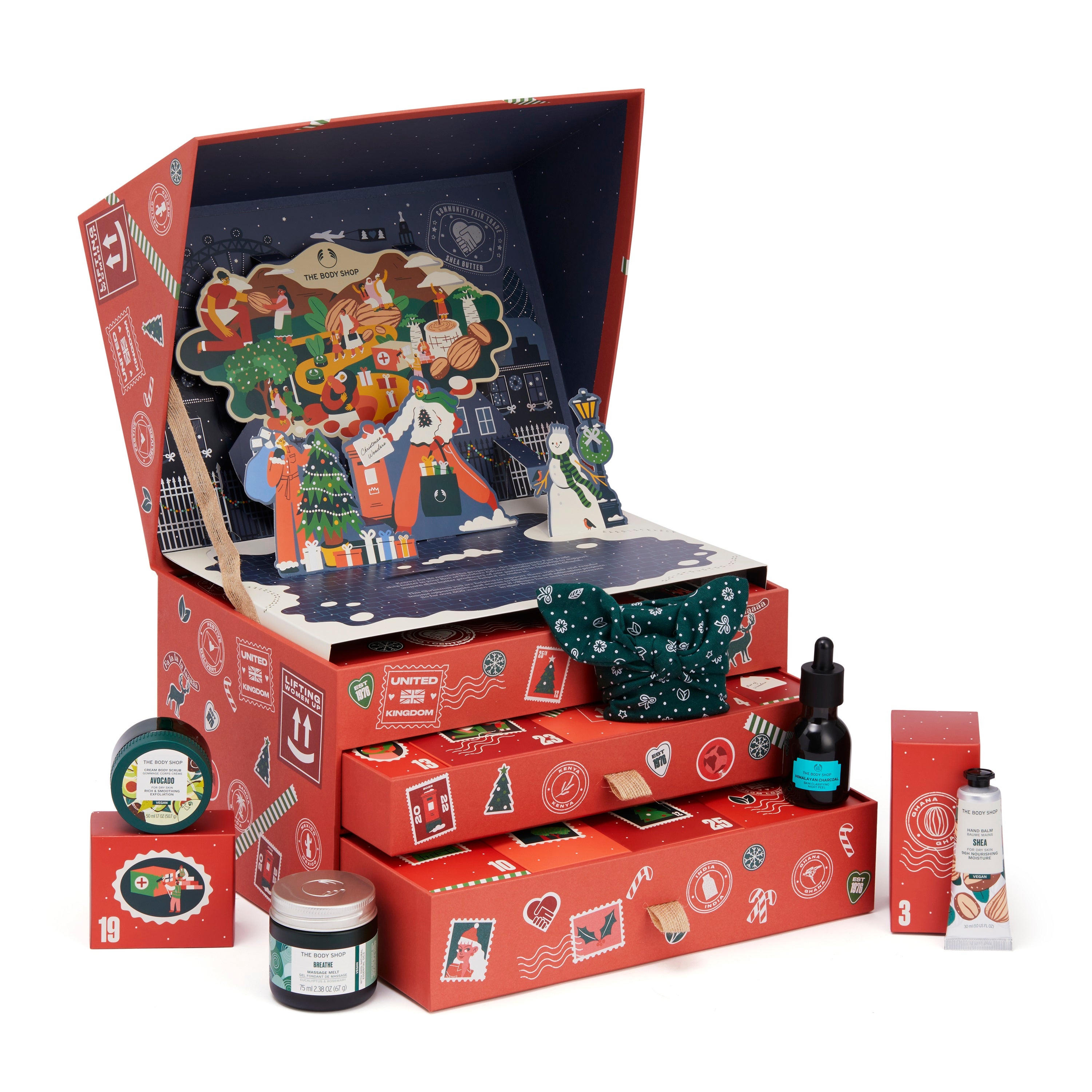 The Body Shop Box Of Wonders Big Advent Calendar