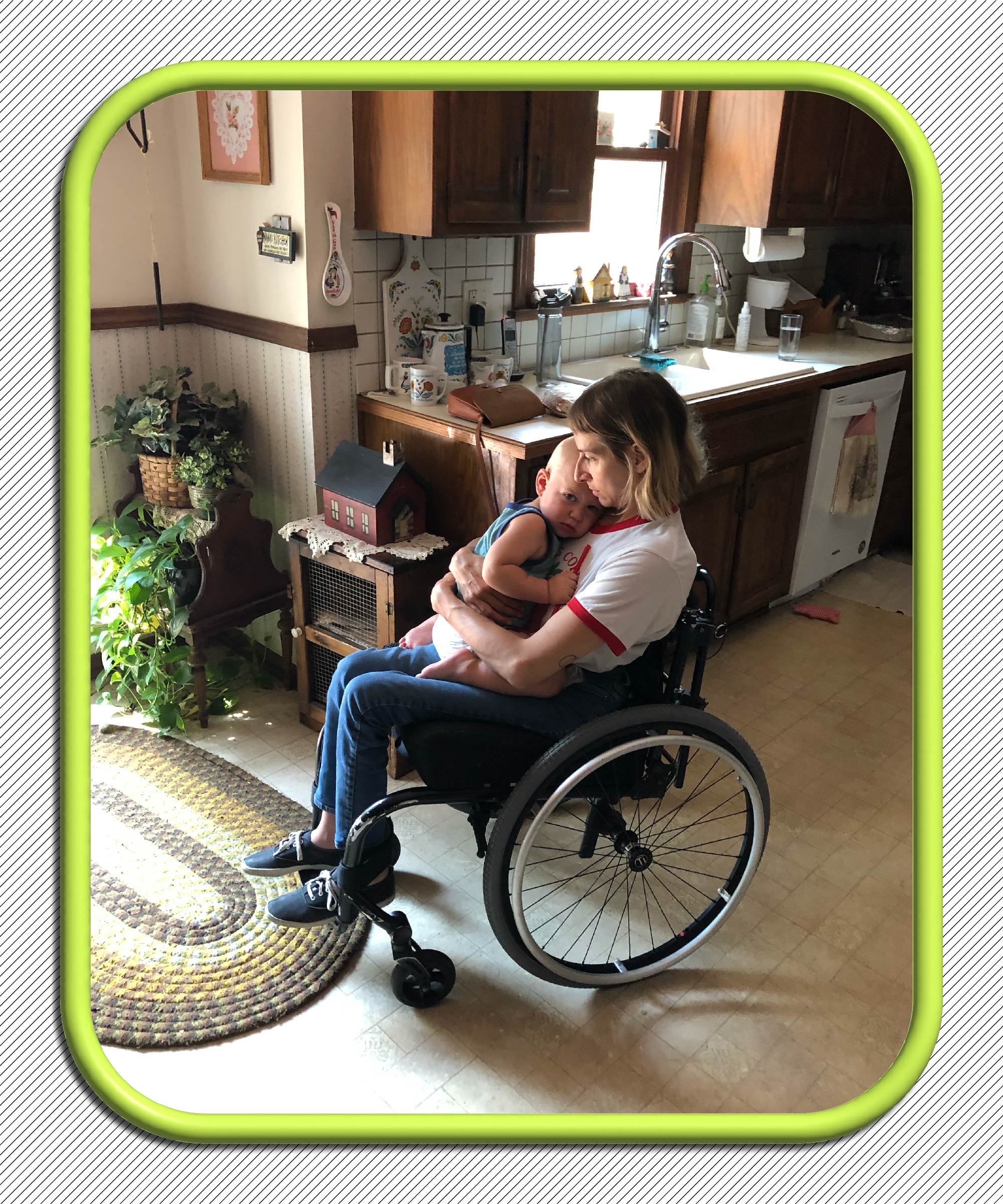 My Wheelchair Meant I Literally Didn't See Myself As A Mom - Until I Became One