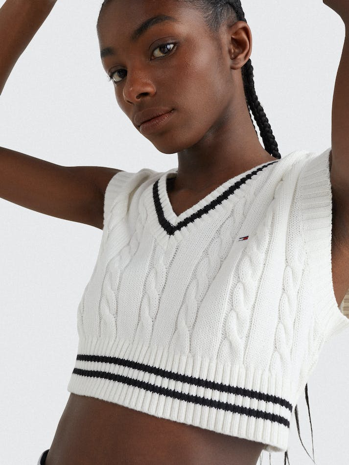 Cropped tommy best sale hilfiger