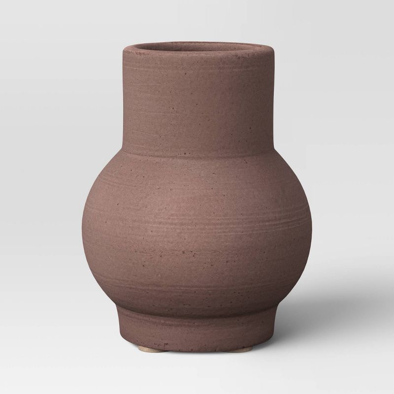 Threshold + Small Ceramic Modern Bristol Vase